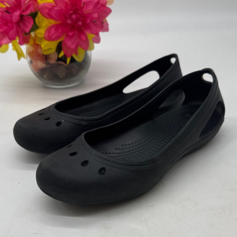 Women’s Casual Slip-On Ballet Flat - Black Size 9 CR9820
